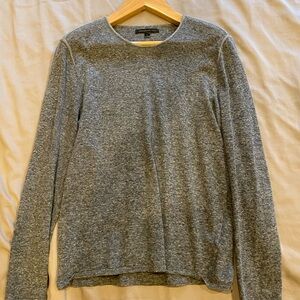 John Varvatos Heather Gray Long Sleeve Tee